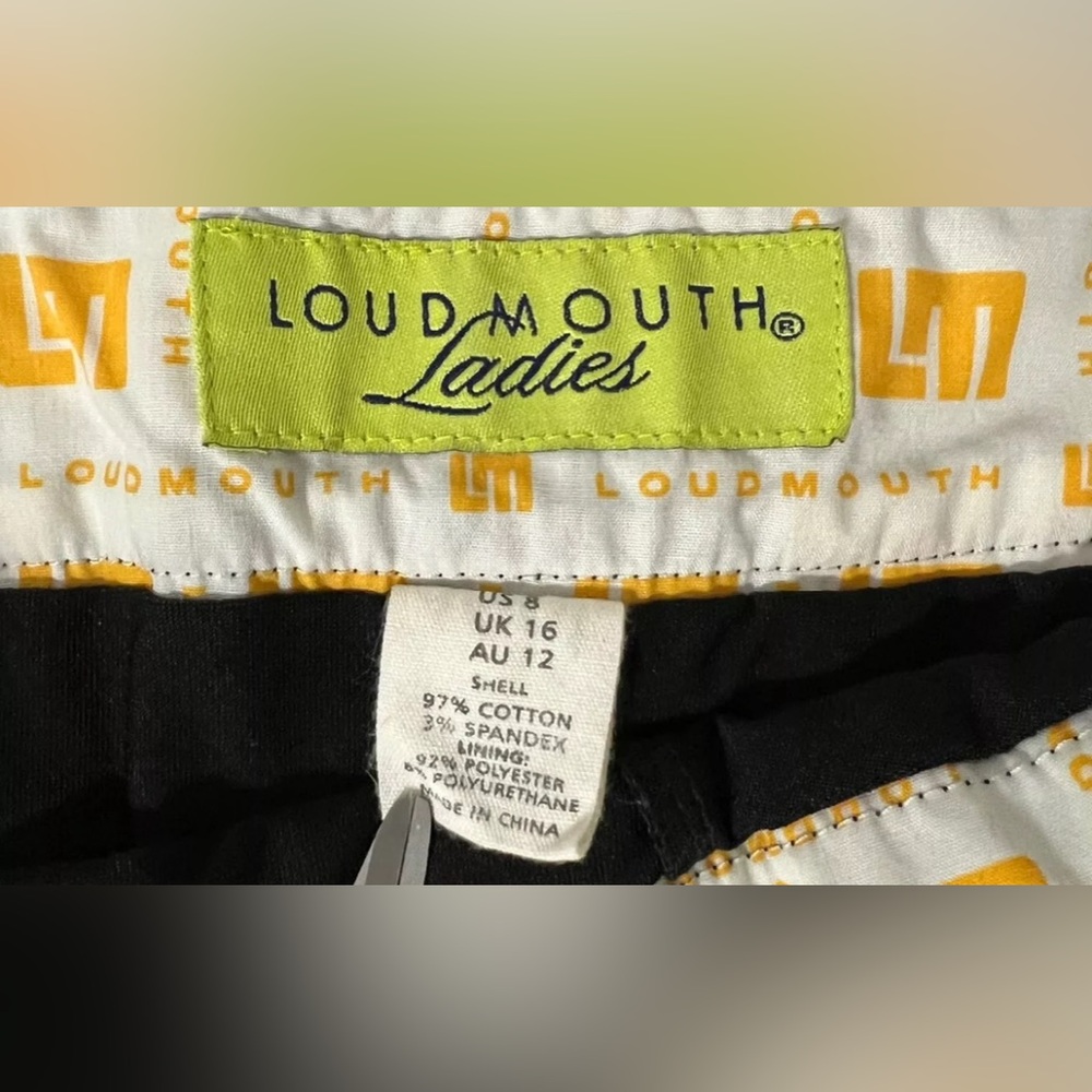 Loudmouth Skort Skirt Active Wear for Golf Pickleball Tennis Women’s Size 8 - Picture 2 of 8